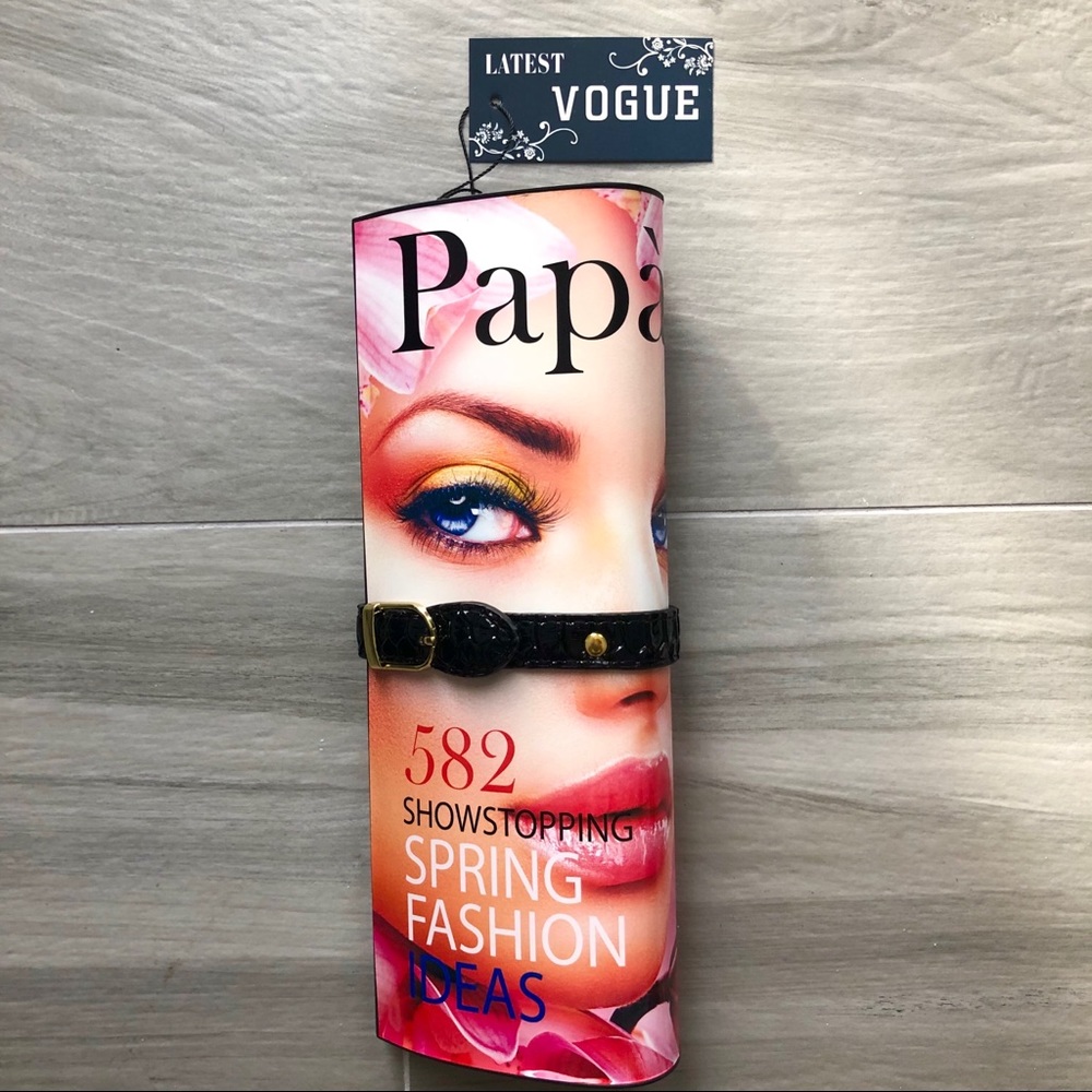 Paparazzi Magazine Pink Glam Evening Clutch